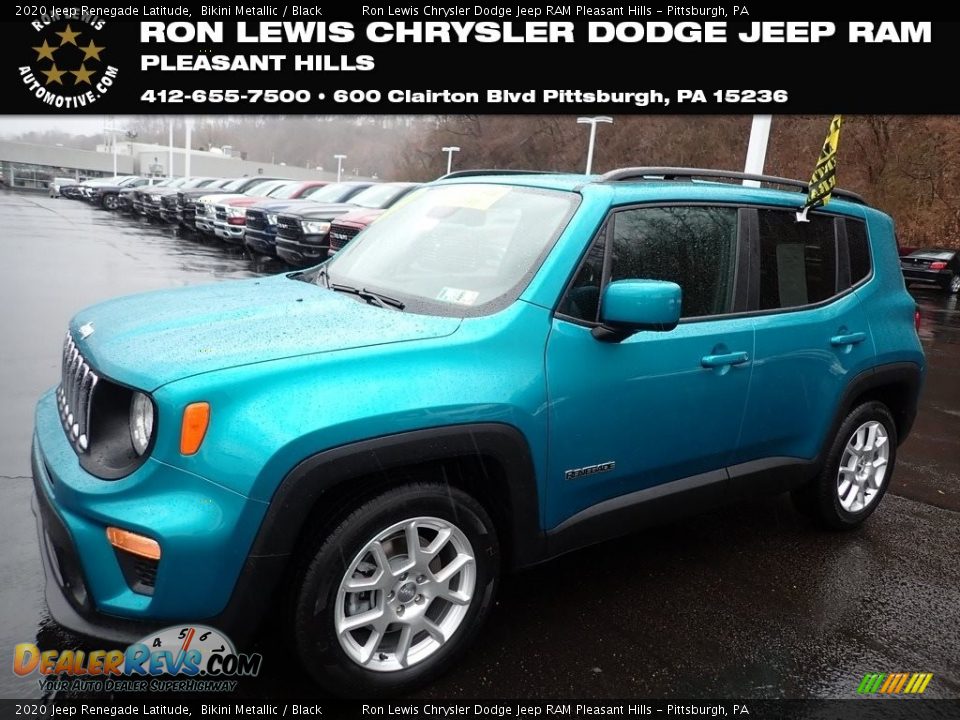 2020 Jeep Renegade Latitude Bikini Metallic / Black Photo #1