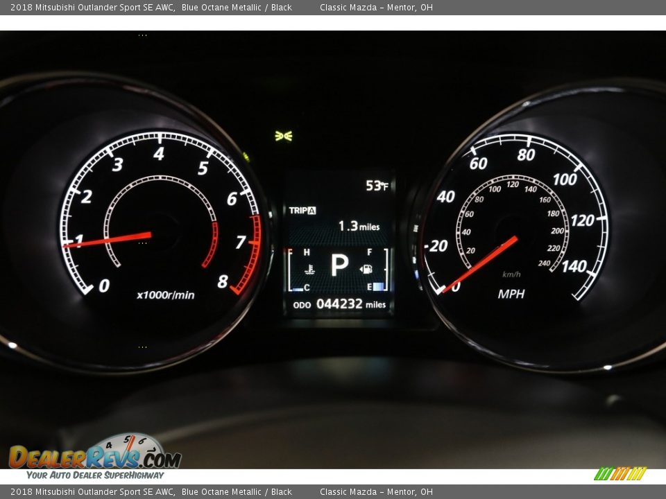 2018 Mitsubishi Outlander Sport SE AWC Gauges Photo #8