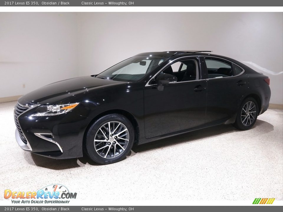 2017 Lexus ES 350 Obsidian / Black Photo #3