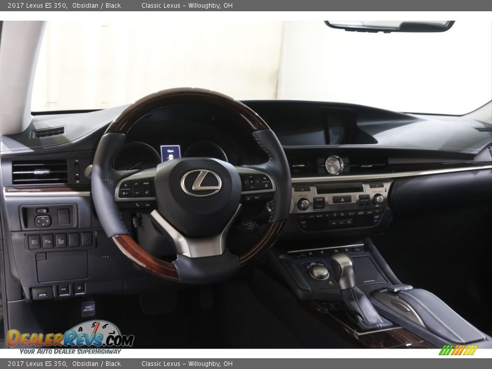 2017 Lexus ES 350 Obsidian / Black Photo #6