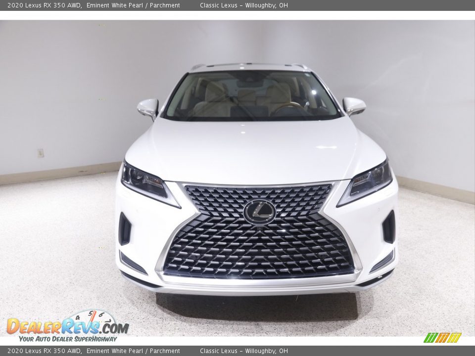 2020 Lexus RX 350 AWD Eminent White Pearl / Parchment Photo #2