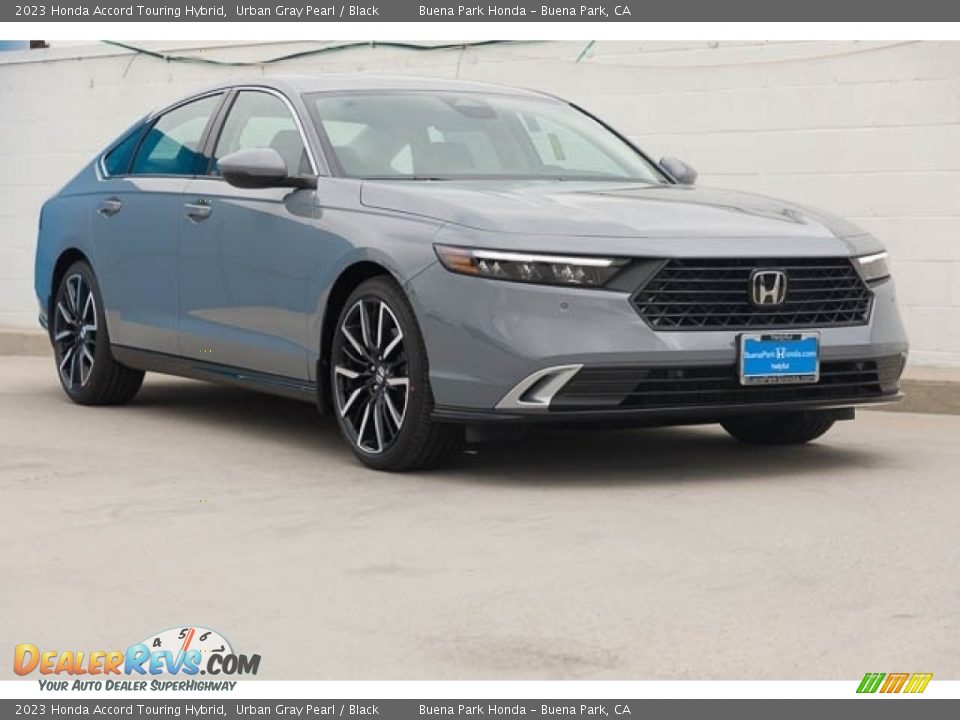 2023 Honda Accord Touring Hybrid Urban Gray Pearl / Black Photo #1