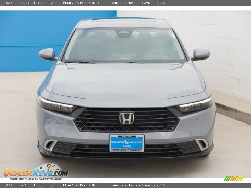 2023 Honda Accord Touring Hybrid Urban Gray Pearl / Black Photo #3