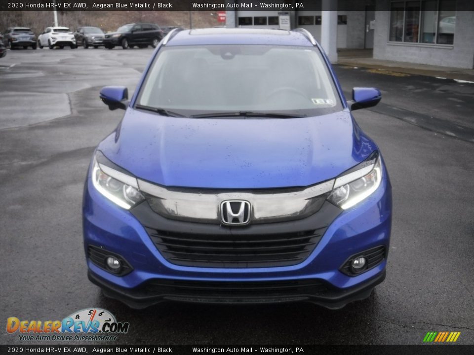 2020 Honda HR-V EX AWD Aegean Blue Metallic / Black Photo #4