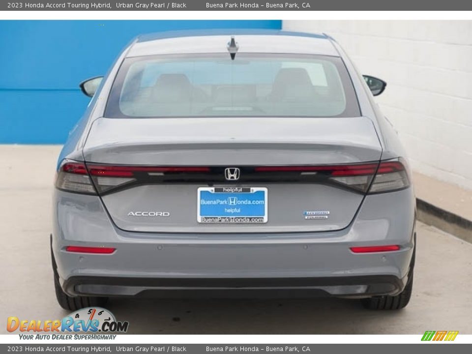 2023 Honda Accord Touring Hybrid Urban Gray Pearl / Black Photo #7