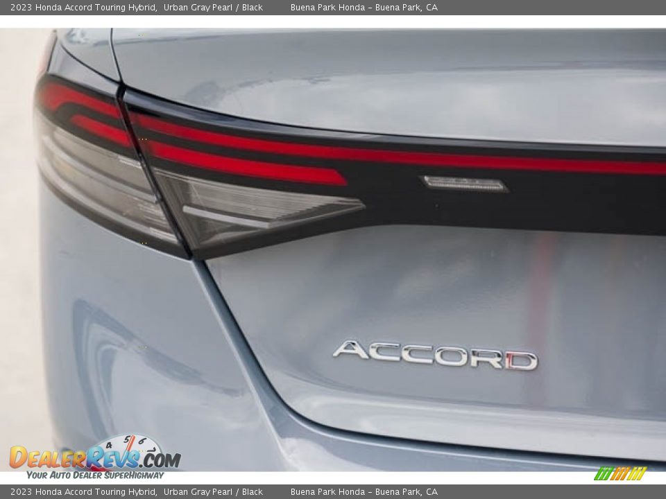 2023 Honda Accord Touring Hybrid Urban Gray Pearl / Black Photo #8