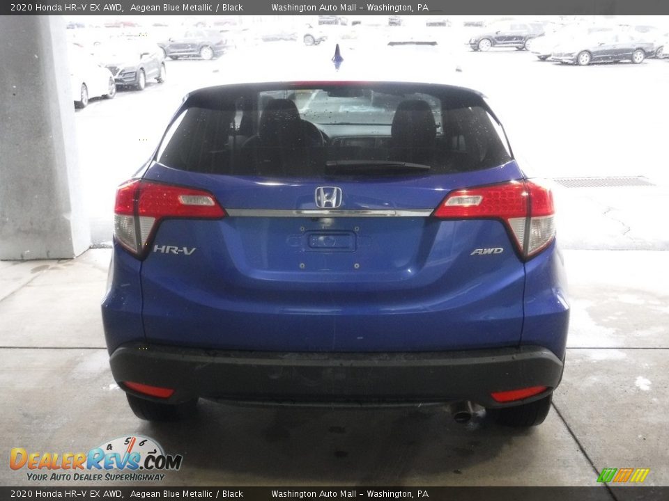 2020 Honda HR-V EX AWD Aegean Blue Metallic / Black Photo #9