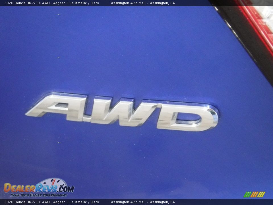 2020 Honda HR-V EX AWD Aegean Blue Metallic / Black Photo #10