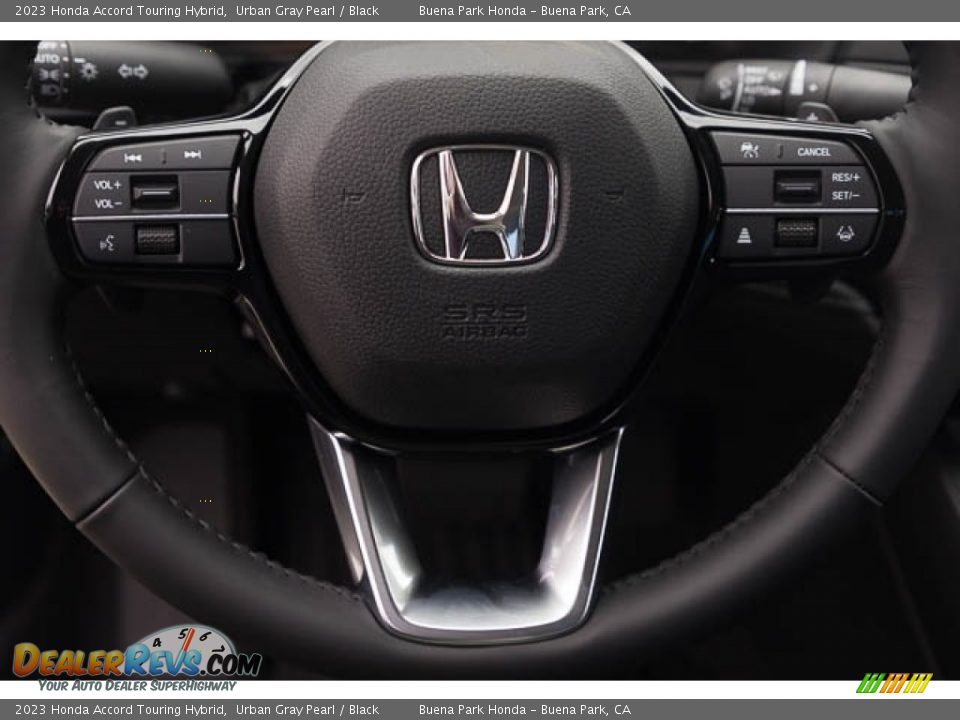 2023 Honda Accord Touring Hybrid Urban Gray Pearl / Black Photo #21
