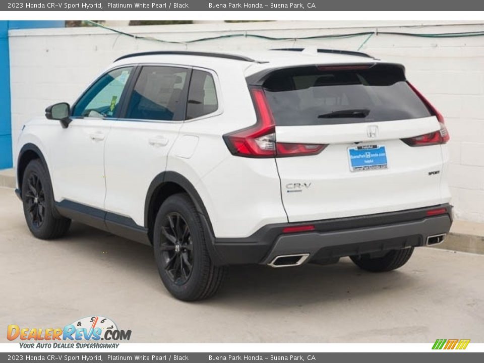 2023 Honda CR-V Sport Hybrid Platinum White Pearl / Black Photo #2