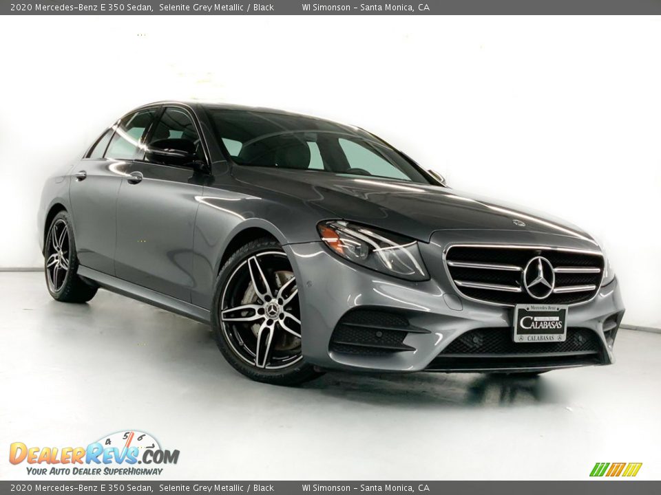 2020 Mercedes-Benz E 350 Sedan Selenite Grey Metallic / Black Photo #2