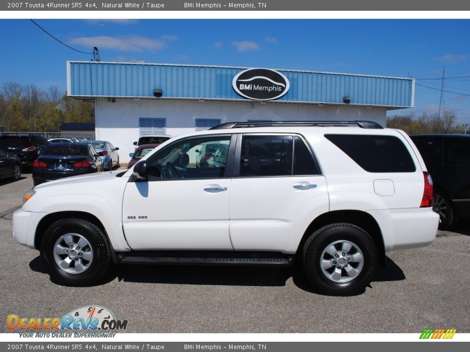 2007 Toyota 4Runner SR5 4x4 Natural White / Taupe Photo #2