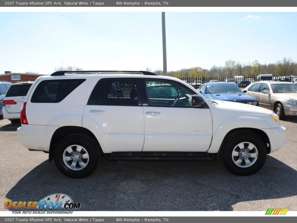 2007 Toyota 4Runner SR5 4x4 Natural White / Taupe Photo #6