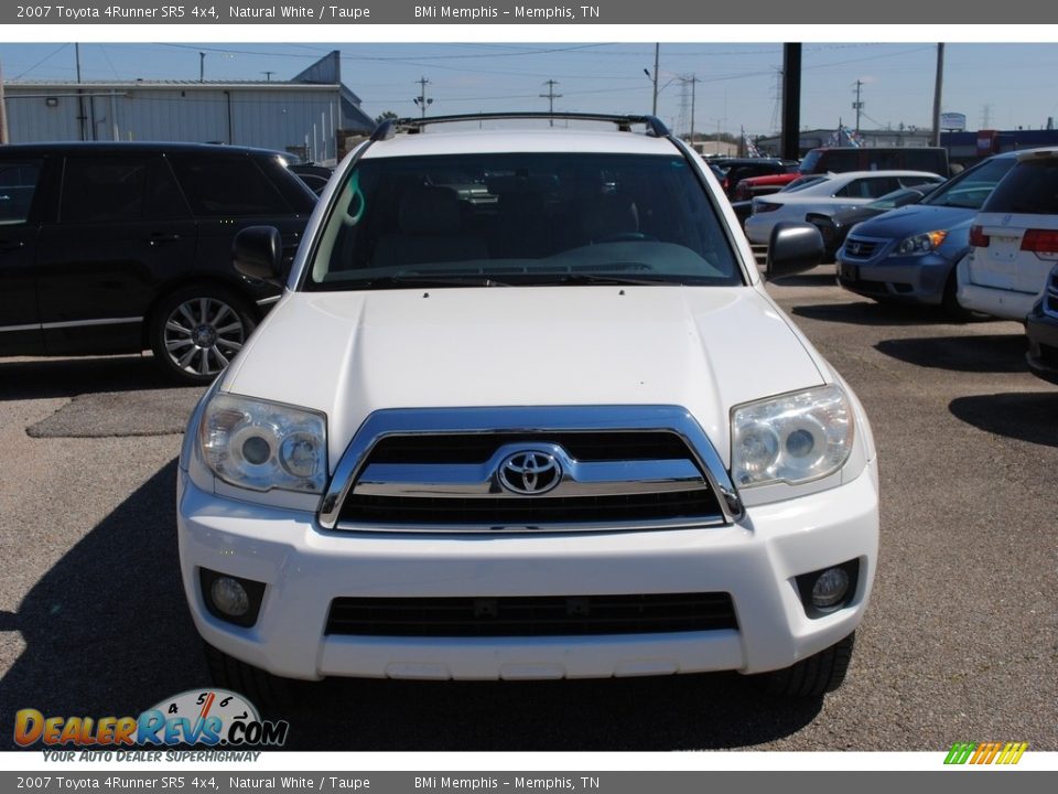 2007 Toyota 4Runner SR5 4x4 Natural White / Taupe Photo #8