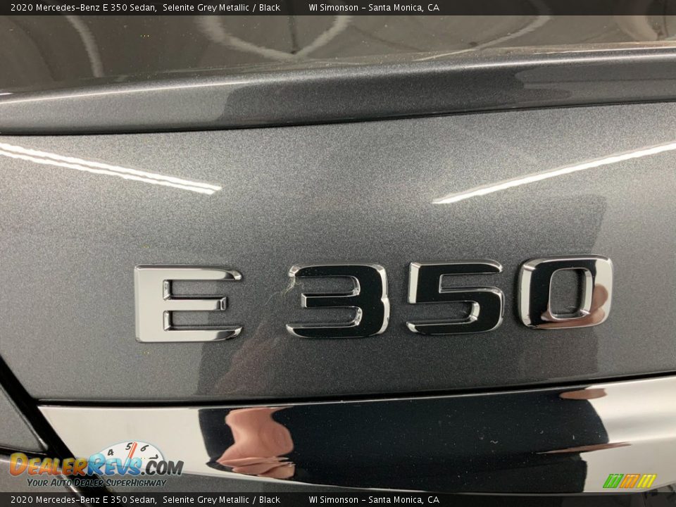 2020 Mercedes-Benz E 350 Sedan Selenite Grey Metallic / Black Photo #11