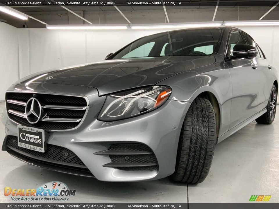 2020 Mercedes-Benz E 350 Sedan Selenite Grey Metallic / Black Photo #14