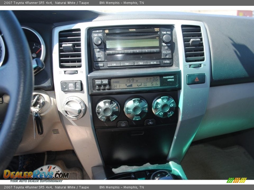 2007 Toyota 4Runner SR5 4x4 Natural White / Taupe Photo #13