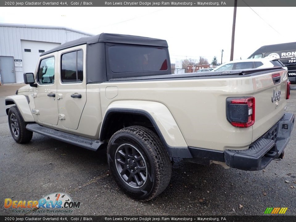 2020 Jeep Gladiator Overland 4x4 Gobi / Black Photo #2