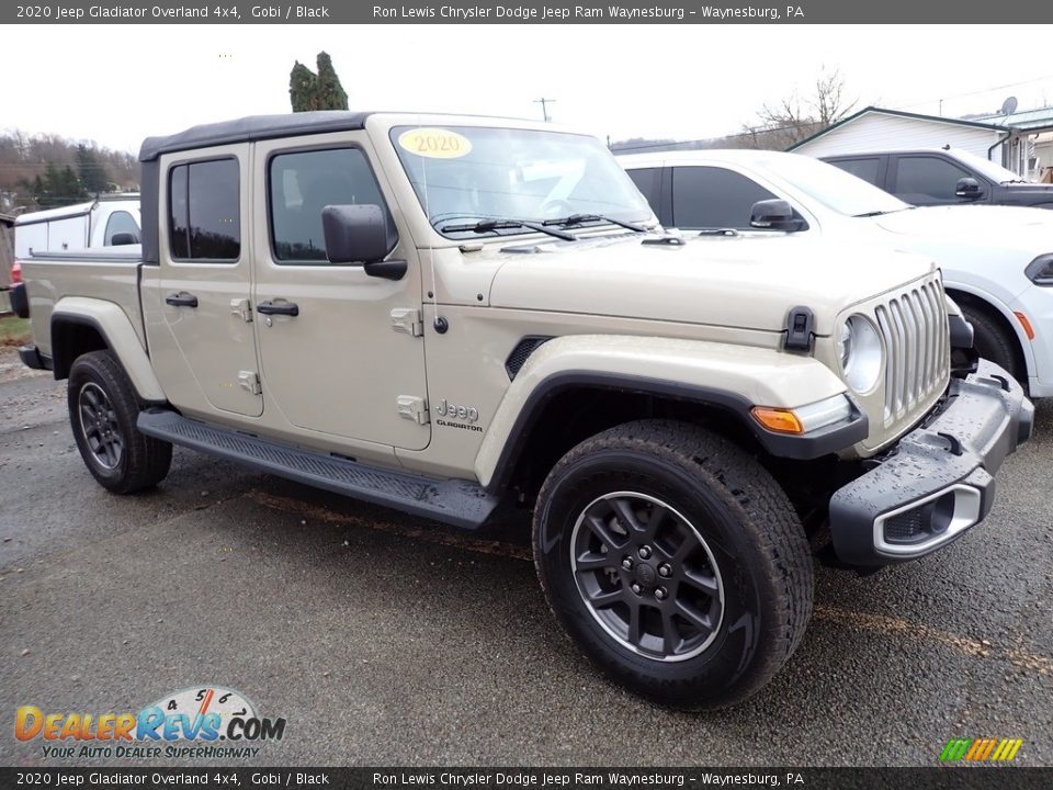 2020 Jeep Gladiator Overland 4x4 Gobi / Black Photo #4