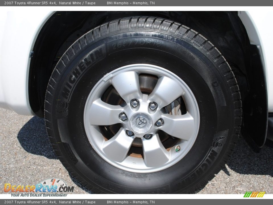 2007 Toyota 4Runner SR5 4x4 Natural White / Taupe Photo #23