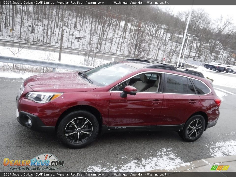 Venetian Red Pearl 2017 Subaru Outback 3.6R Limited Photo #13