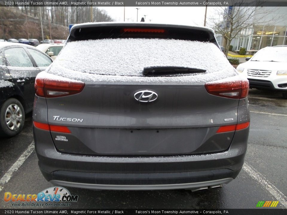 2020 Hyundai Tucson Ultimate AWD Magnetic Force Metallic / Black Photo #3