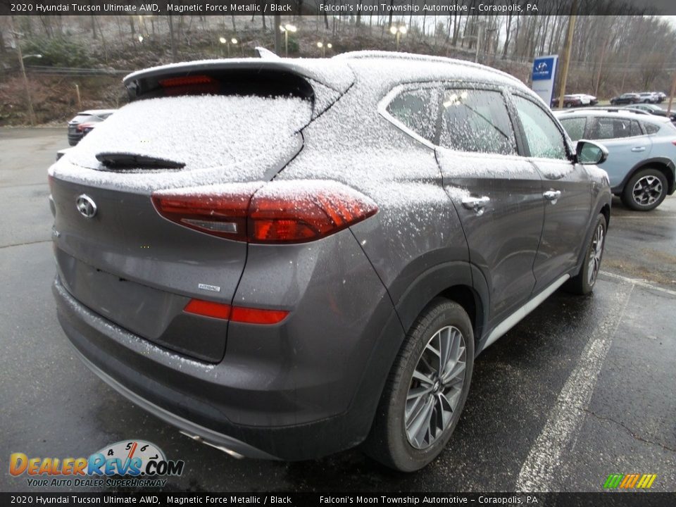 2020 Hyundai Tucson Ultimate AWD Magnetic Force Metallic / Black Photo #4