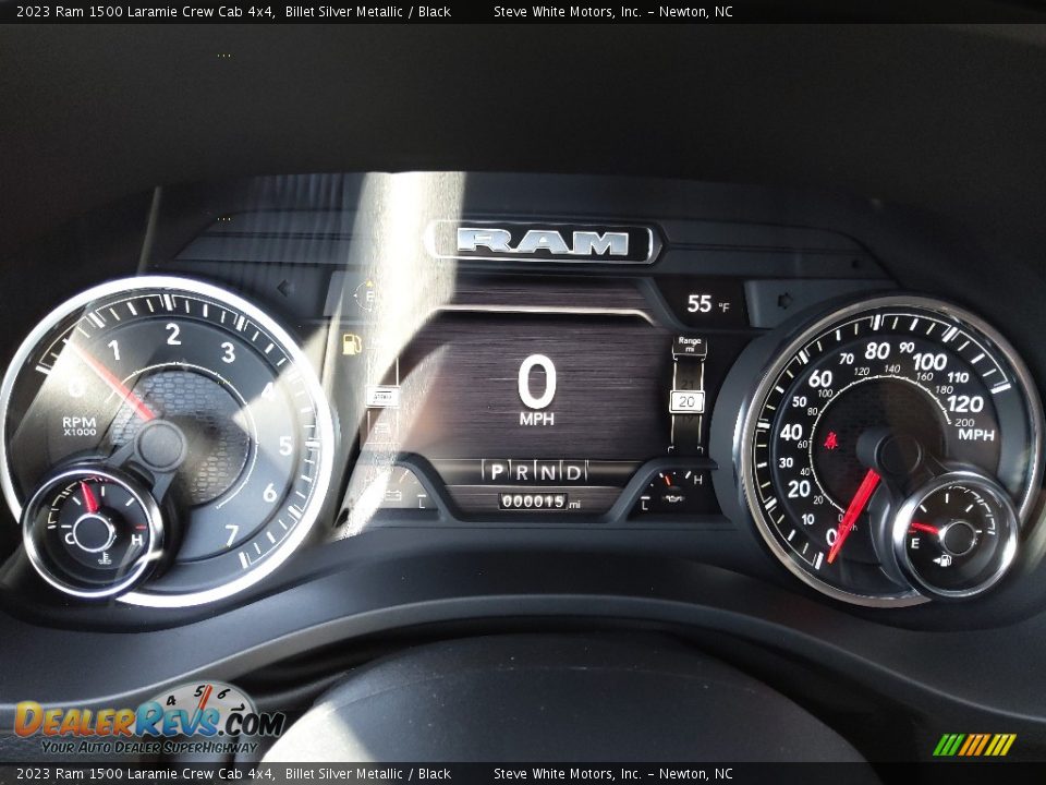 2023 Ram 1500 Laramie Crew Cab 4x4 Gauges Photo #21