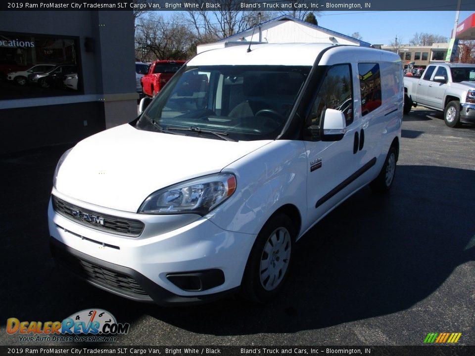 2019 Ram ProMaster City Tradesman SLT Cargo Van Bright White / Black Photo #2