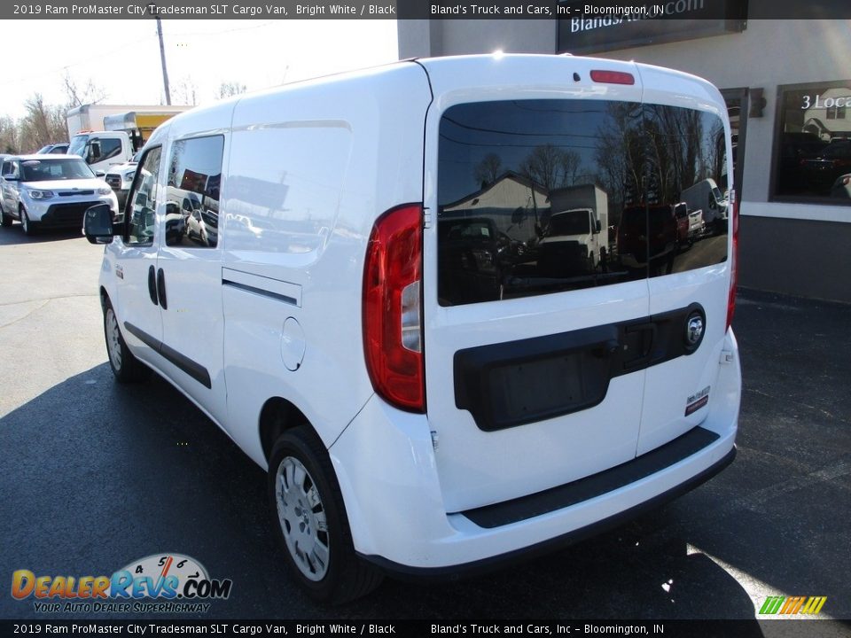 2019 Ram ProMaster City Tradesman SLT Cargo Van Bright White / Black Photo #3