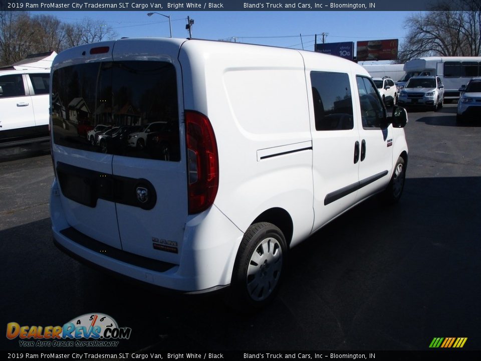 2019 Ram ProMaster City Tradesman SLT Cargo Van Bright White / Black Photo #4