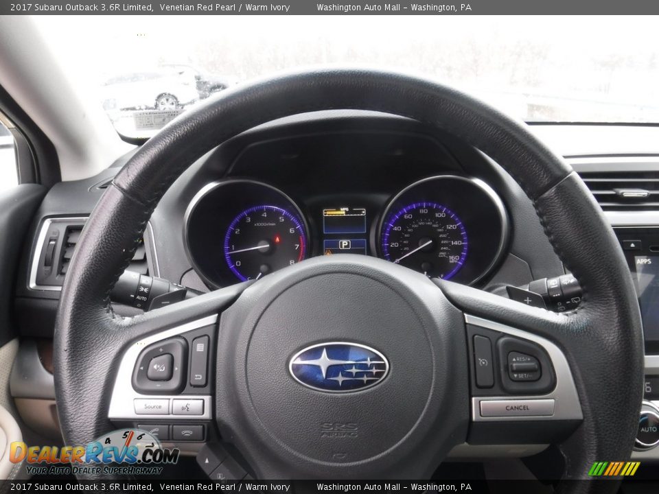 2017 Subaru Outback 3.6R Limited Steering Wheel Photo #32