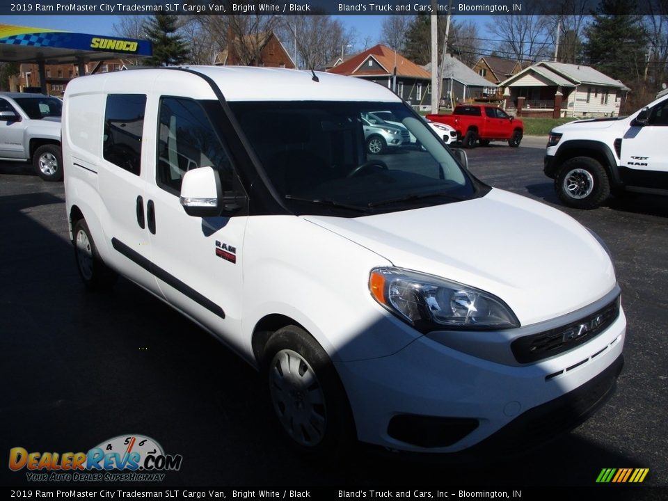 2019 Ram ProMaster City Tradesman SLT Cargo Van Bright White / Black Photo #5