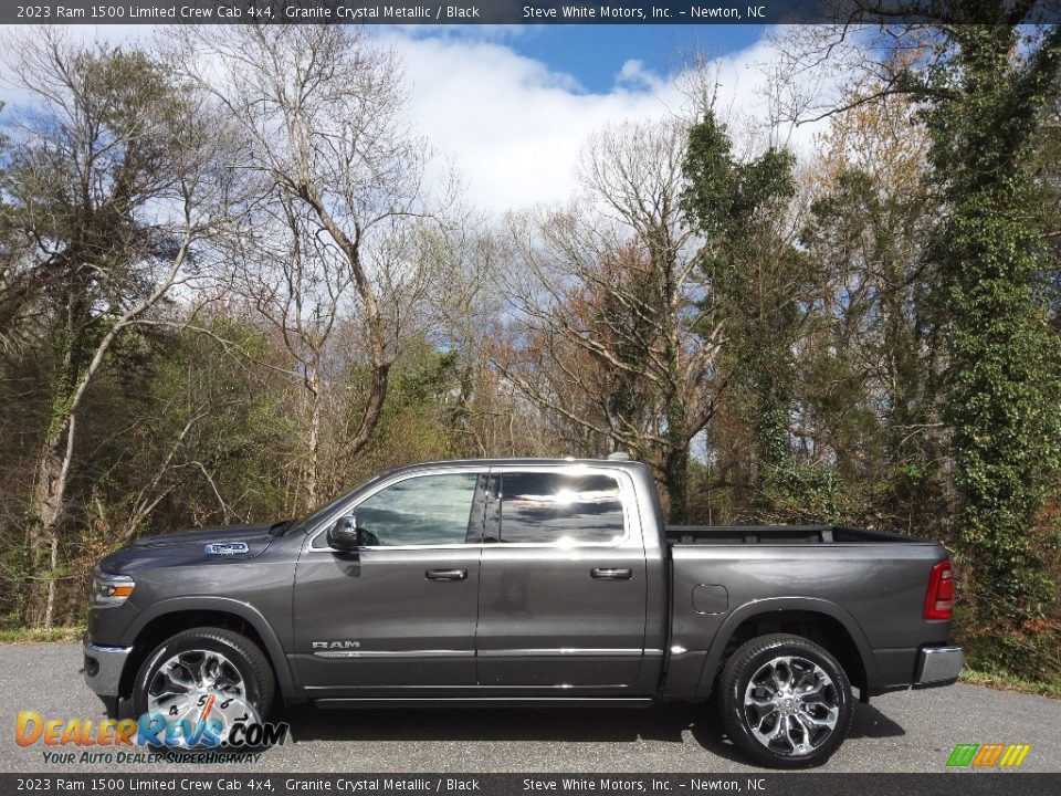 Granite Crystal Metallic 2023 Ram 1500 Limited Crew Cab 4x4 Photo #1