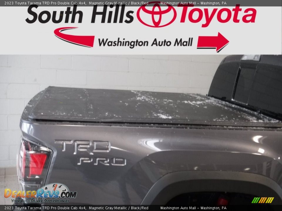 2023 Toyota Tacoma TRD Pro Double Cab 4x4 Magnetic Gray Metallic / Black/Red Photo #3