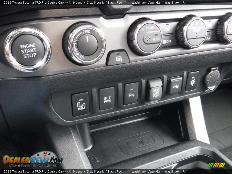 2023 Toyota Tacoma TRD Pro Double Cab 4x4 Magnetic Gray Metallic / Black/Red Photo #5