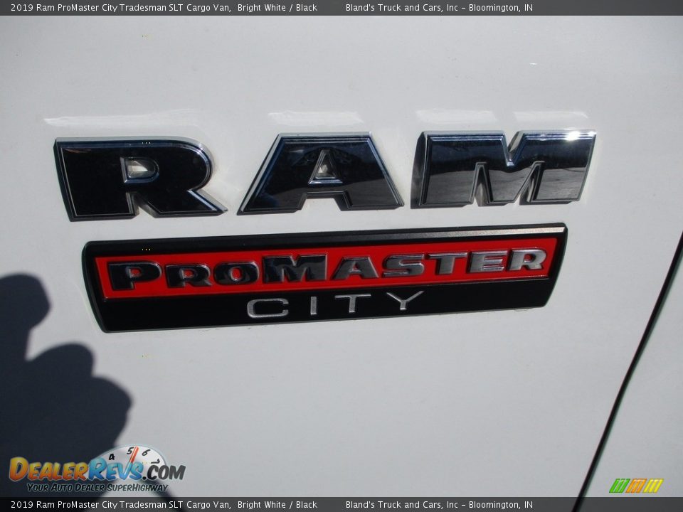 2019 Ram ProMaster City Tradesman SLT Cargo Van Bright White / Black Photo #24