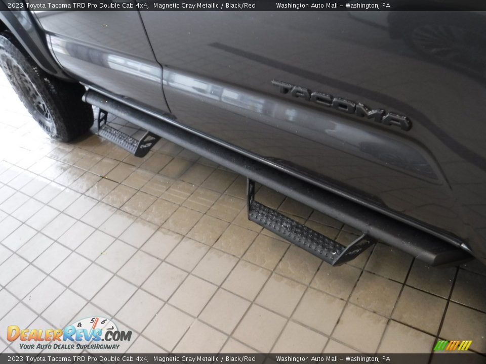2023 Toyota Tacoma TRD Pro Double Cab 4x4 Magnetic Gray Metallic / Black/Red Photo #12