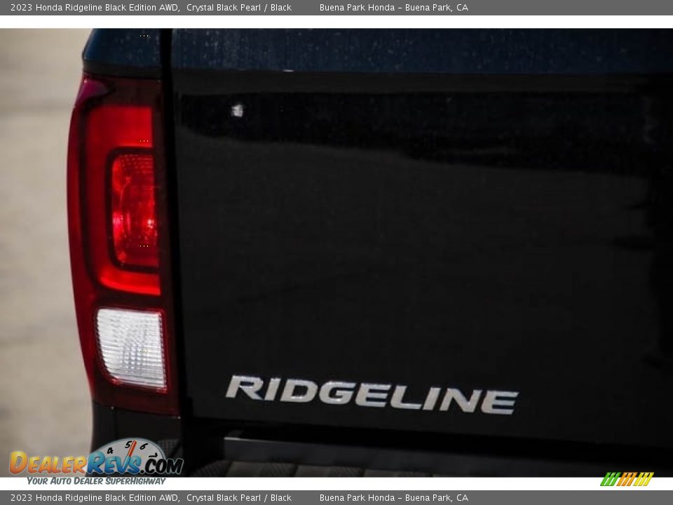 2023 Honda Ridgeline Black Edition AWD Crystal Black Pearl / Black Photo #7