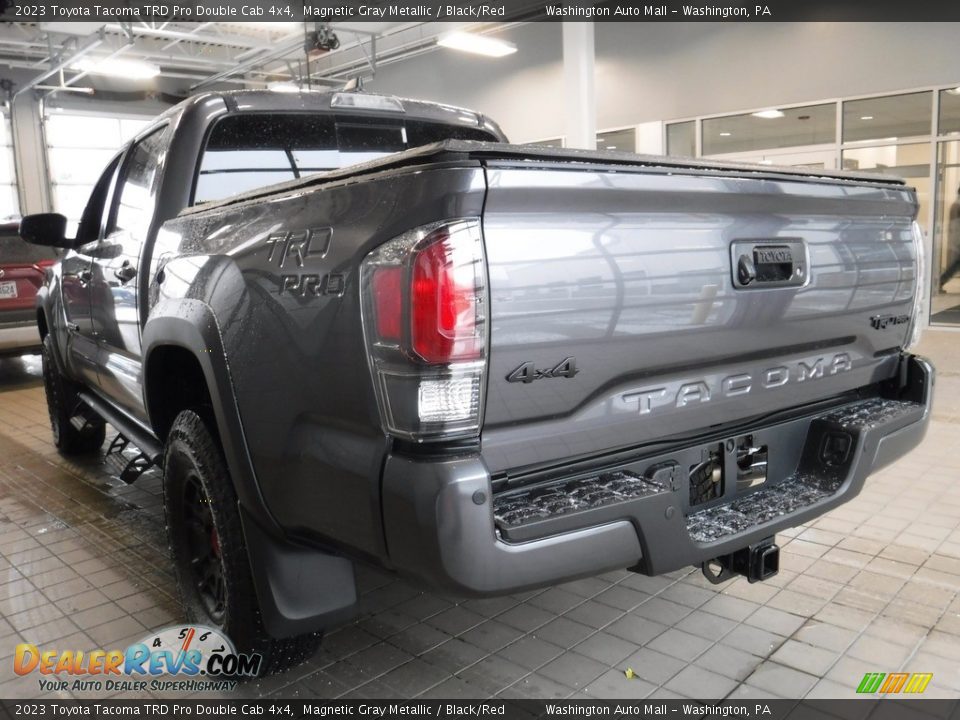 2023 Toyota Tacoma TRD Pro Double Cab 4x4 Magnetic Gray Metallic / Black/Red Photo #15