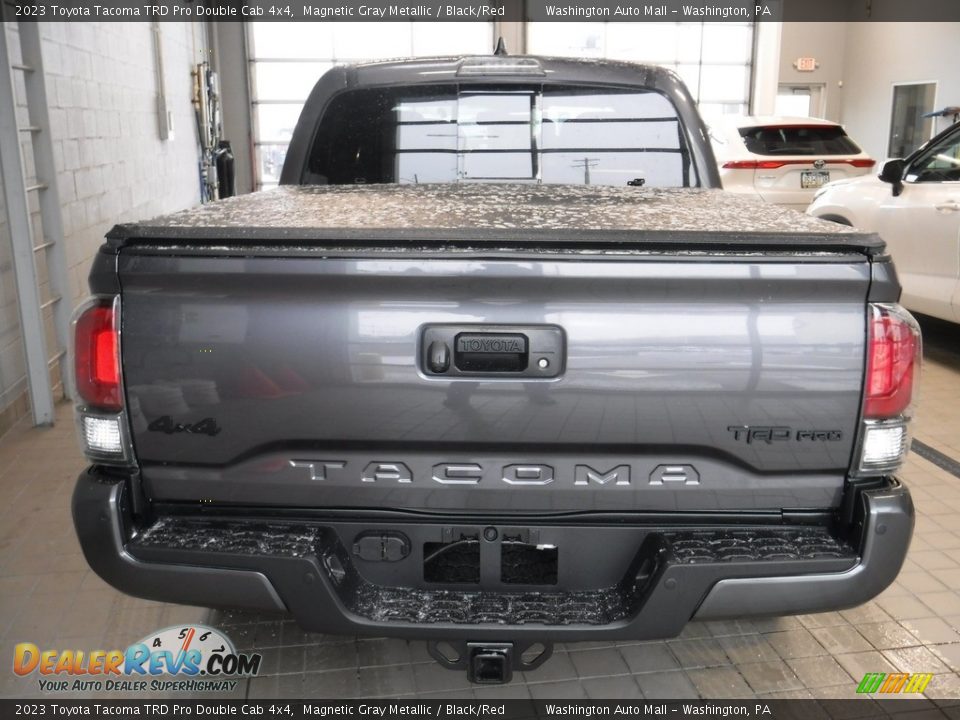 2023 Toyota Tacoma TRD Pro Double Cab 4x4 Magnetic Gray Metallic / Black/Red Photo #16