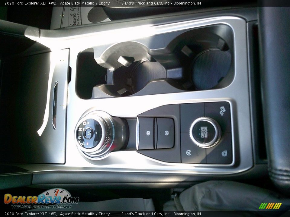 2020 Ford Explorer XLT 4WD Agate Black Metallic / Ebony Photo #10