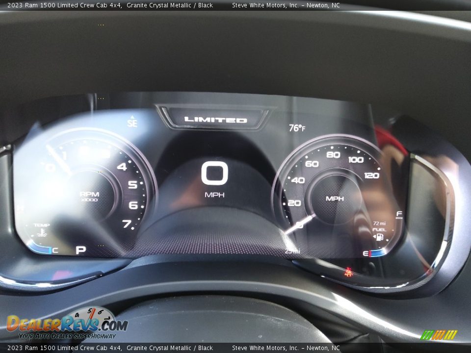 2023 Ram 1500 Limited Crew Cab 4x4 Gauges Photo #23