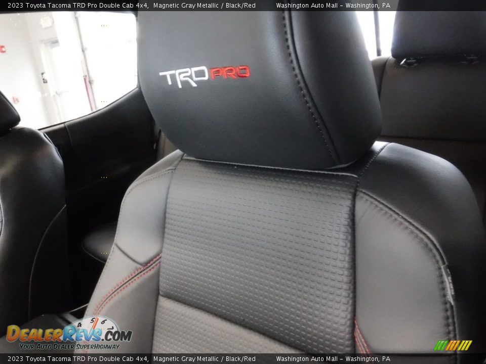 2023 Toyota Tacoma TRD Pro Double Cab 4x4 Magnetic Gray Metallic / Black/Red Photo #27