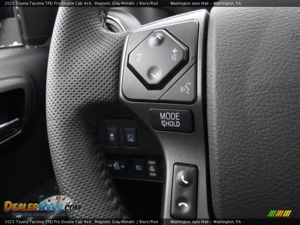 2023 Toyota Tacoma TRD Pro Double Cab 4x4 Magnetic Gray Metallic / Black/Red Photo #32