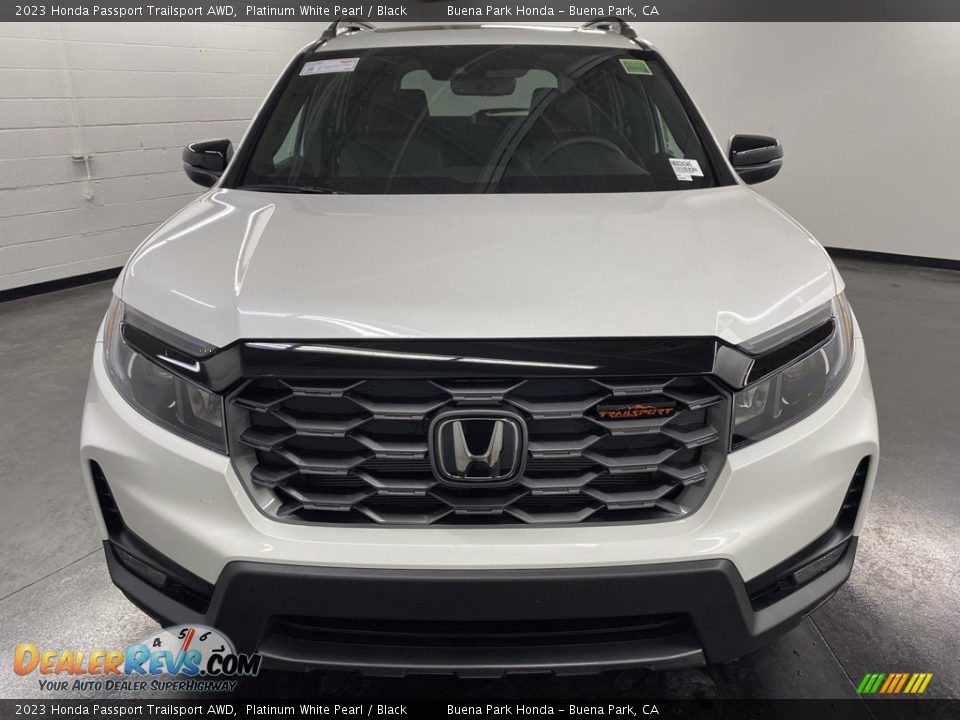 2023 Honda Passport Trailsport AWD Platinum White Pearl / Black Photo #2