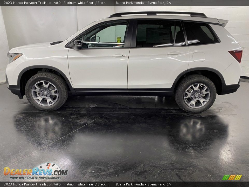 2023 Honda Passport Trailsport AWD Platinum White Pearl / Black Photo #3