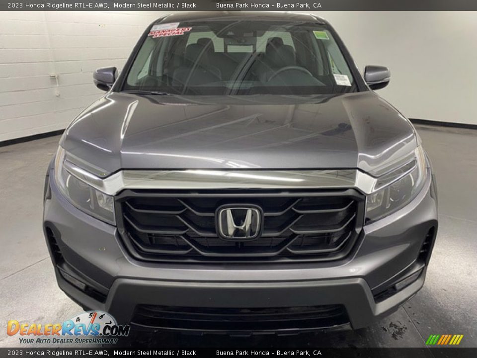 2023 Honda Ridgeline RTL-E AWD Modern Steel Metallic / Black Photo #2