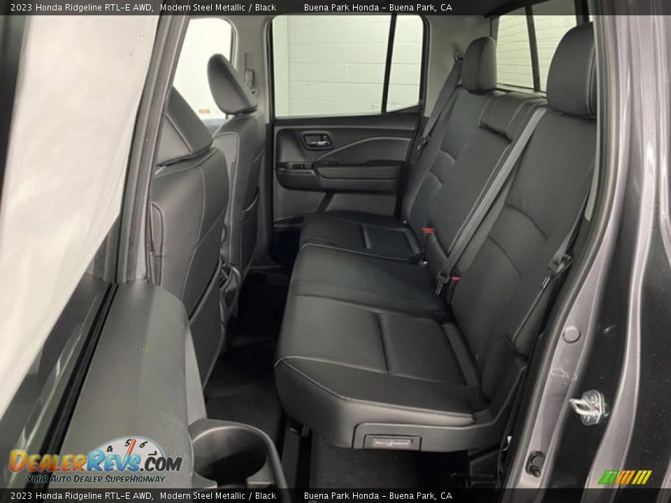 2023 Honda Ridgeline RTL-E AWD Modern Steel Metallic / Black Photo #12