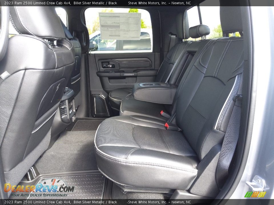 Rear Seat of 2023 Ram 2500 Limited Crew Cab 4x4 Photo #17
